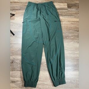 Jordan Nike Air Pants Womens S Green Loose Fit Jogger Jumpman Logo Track pants